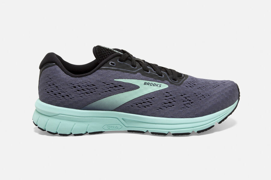 Brooks Running Shoes - Anthem 3 Road Womens - Dark Grey/Blue - QOY-798412